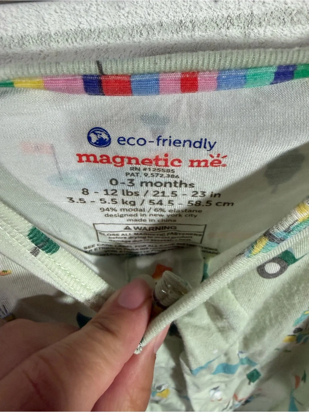 Magnetic Me Golf Dogs Pajamas 0-3 Months